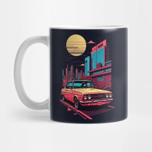 Retro Vice City Car Mug